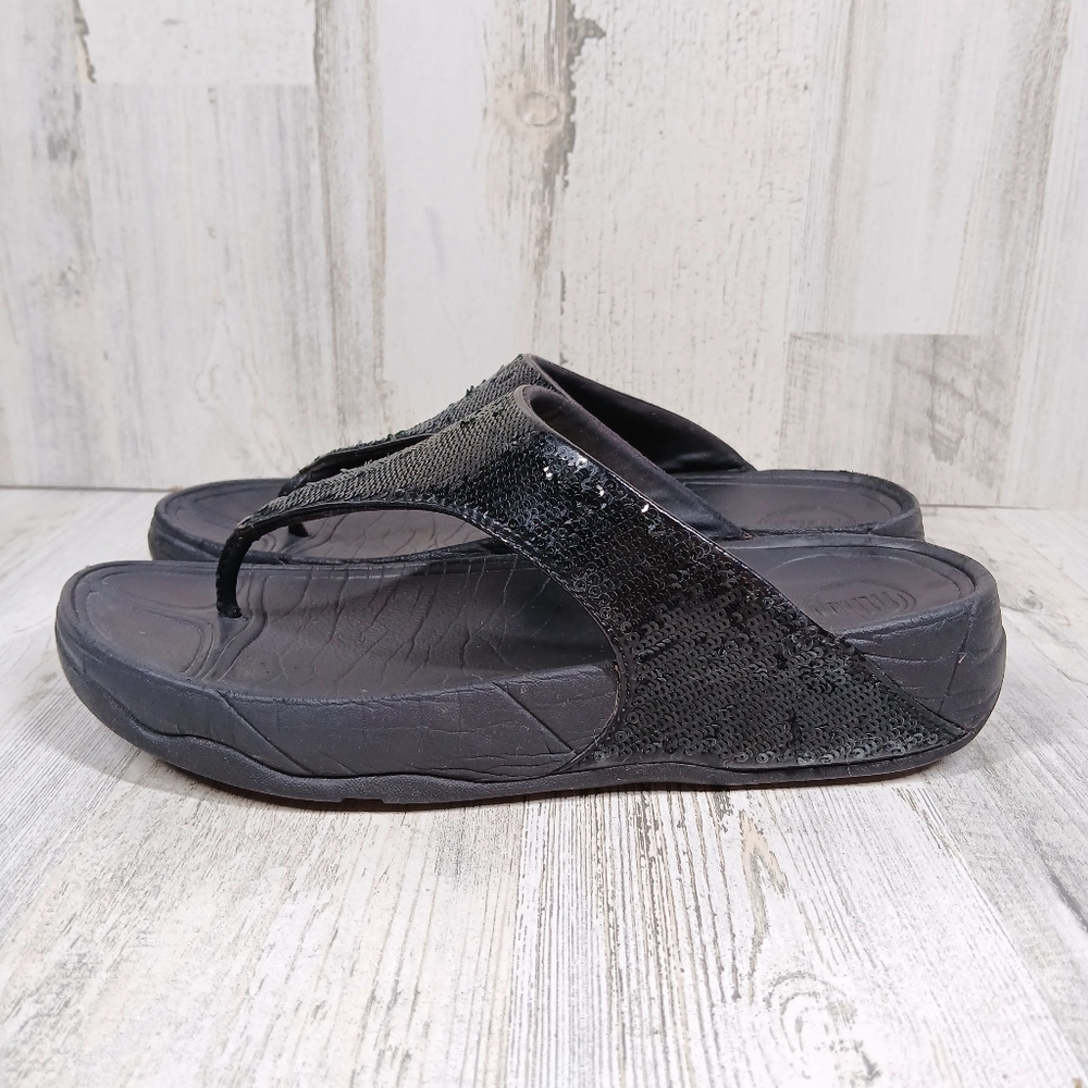 Fitflop Black Sandals Comfortable and Stylish